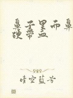 鼻子里面鼻屎很硬带血