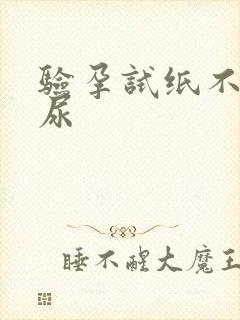 验孕试纸不用晨尿