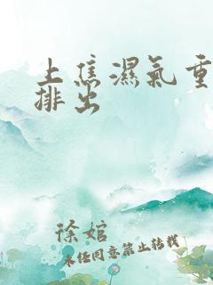 上焦湿气重怎么排出