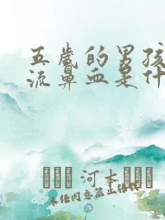 五岁的男孩经常流鼻血是什么情况