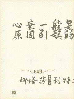 心衰一般是什么原因引起的