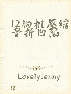 12胸椎压缩性骨折凹陷