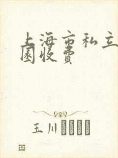 上海市私立幼儿园收费