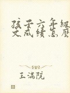 孩子六年级了语文成绩怎么提升