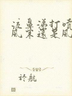 流鼻涕打喷嚏是风寒还是风热感冒