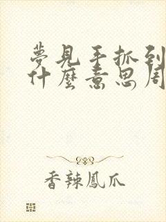 梦见手抓到大便什么意思周公解梦