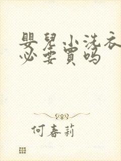 婴儿小洗衣机有必要买吗