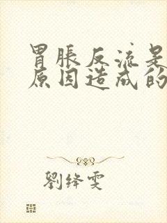 胃胀反流是什么原因造成的