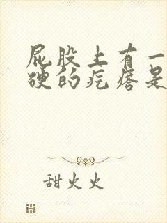 屁股上有一个硬硬的疙瘩是什么