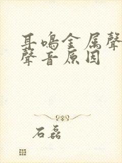 耳鸣金属声高频声音原因