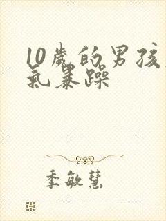 10岁的男孩脾气暴躁