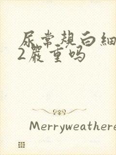 尿常规白细胞52严重吗