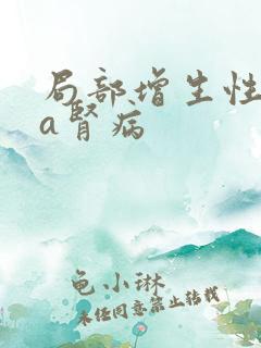 局部增生性iga肾病