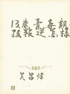 13岁青春期女孩叛逆怎样引导