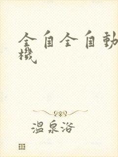 全自全自动洗衣机