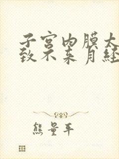 子宫内膜太薄导致不来月经怎么办