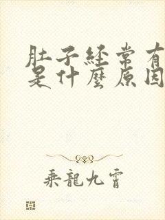 肚子经常有胀气是什么原因