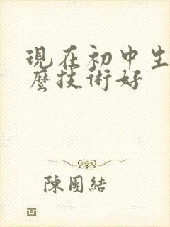 现在初中生学什么技术好