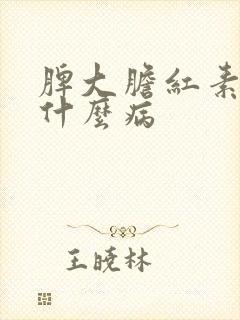 脾大胆红素高是什么病