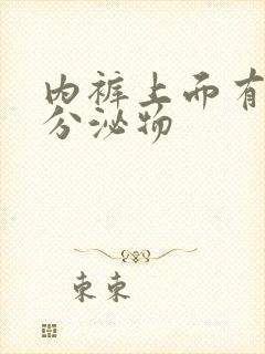 内裤上面有黄色分泌物