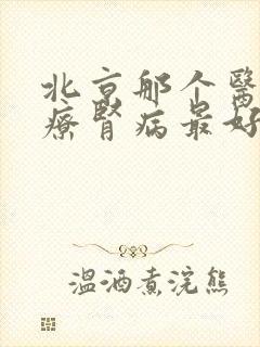 北京那个医院治疗肾病最好