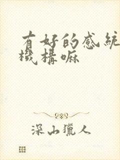 有好的感统训练机构嘛