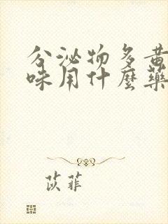 分泌物多黄有异味用什么药