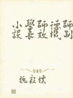 小学师德师风建设长效机制方案