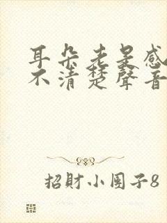 耳朵老是感觉听不清楚声音