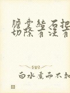 胆囊结石把胆囊切除有没有影响