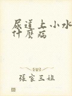 尿道上小水泡是什么病