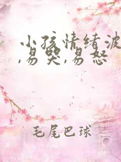 小孩情绪波动大,易哭,易怒