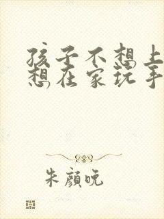 孩子不想上学只想在家玩手机