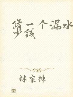 修一个漏水点多少钱