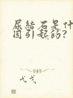 尿结石是什么原因引起的?