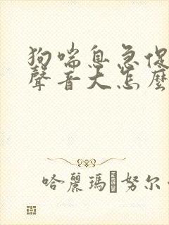 狗喘息急促呼吸声音大怎么回事啊