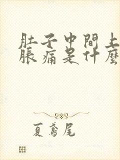 肚子中间上腹部胀痛是什么原因