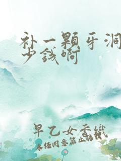 补一颗牙洞要多少钱啊