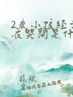 2岁小孩经常半夜哭闹是什么原因