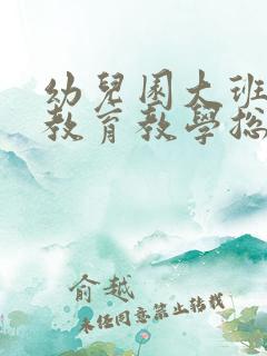 幼儿园大班学期教育教学总结