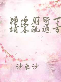 蹲便厕所下水道堵塞疏通方法