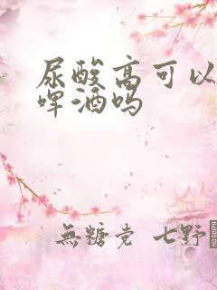 尿酸高可以喝点啤酒吗