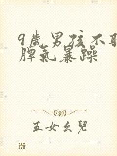 9岁男孩不听话脾气暴躁