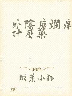 外阴糜烂痒疼用什么药