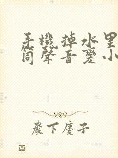 手机掉水里了听筒声音变小了怎么办