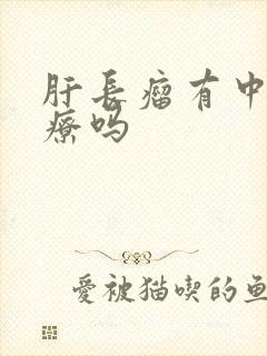 肝长瘤有中医治疗吗