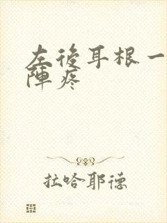 左后耳根一阵一阵疼