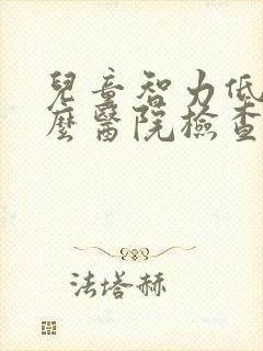 儿童智力低去什么医院检查