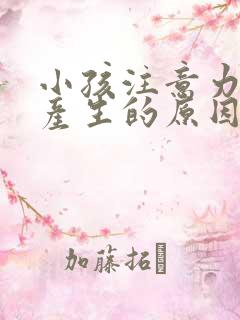 小孩注意力缺陷产生的原因