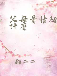 父母爱情结局是什么